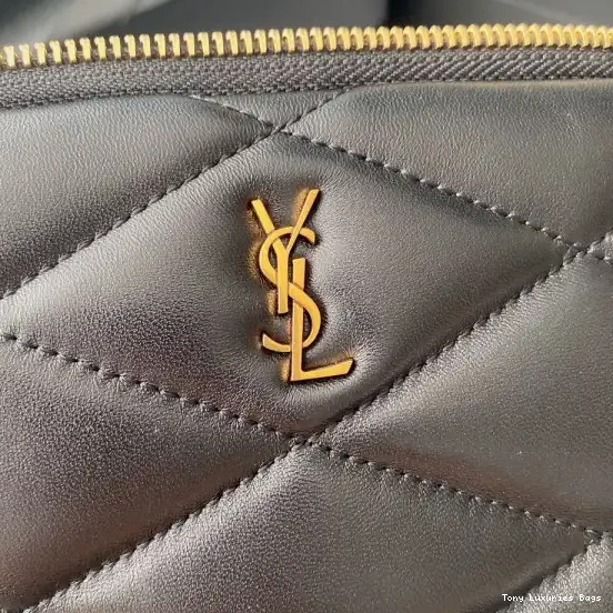 Tony Luxuries YSL POUCH QUILTED SADE IN LAMBSKIN 0622